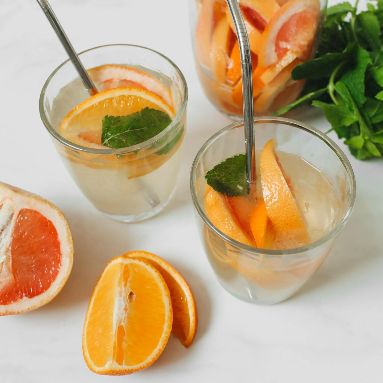 Grapefruit & Mint 100% Soy Candle