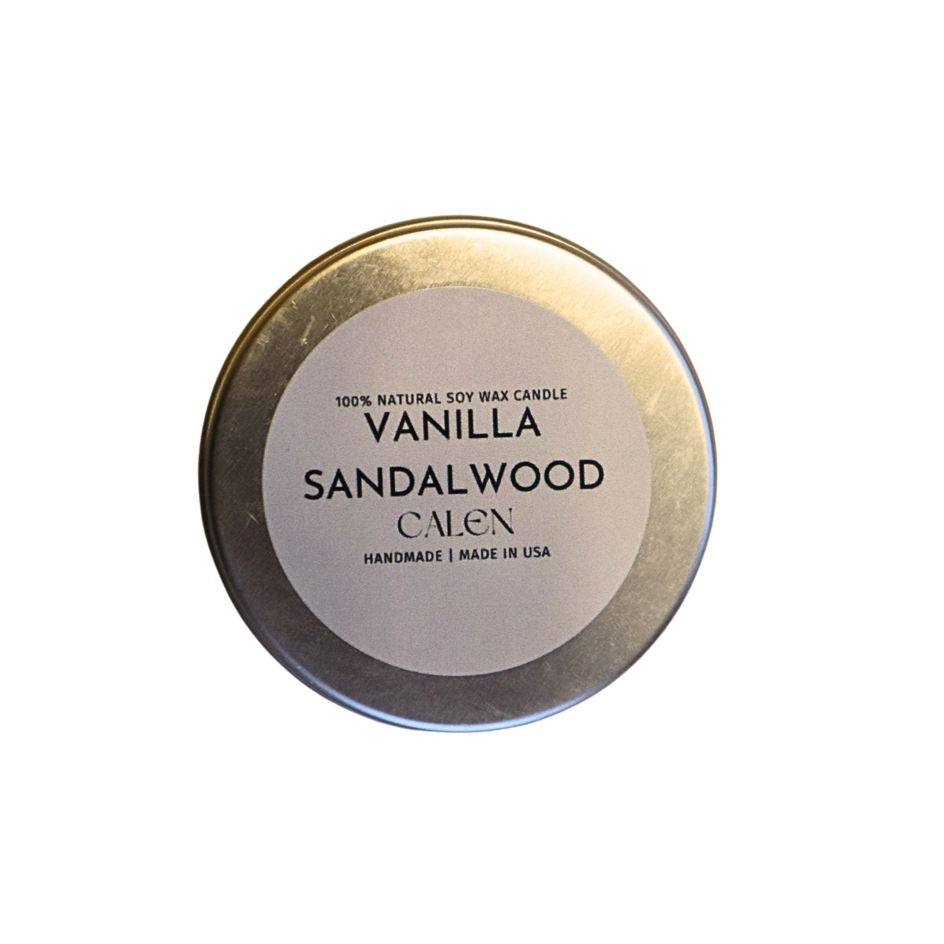Vanilla Sandalwood 100% Soy Candle