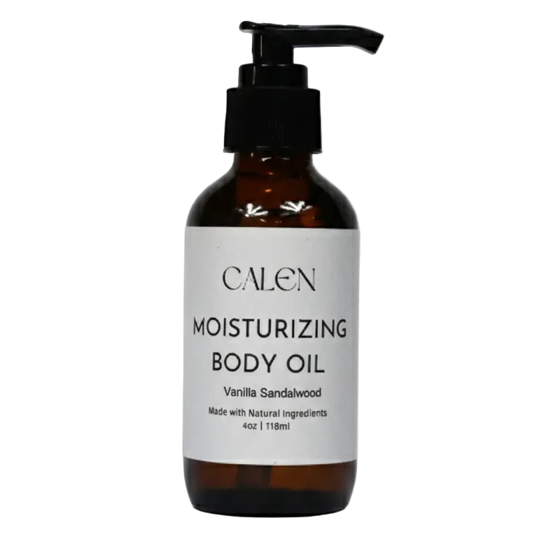 Vanilla Sandalwood Moisturizing Body Oil